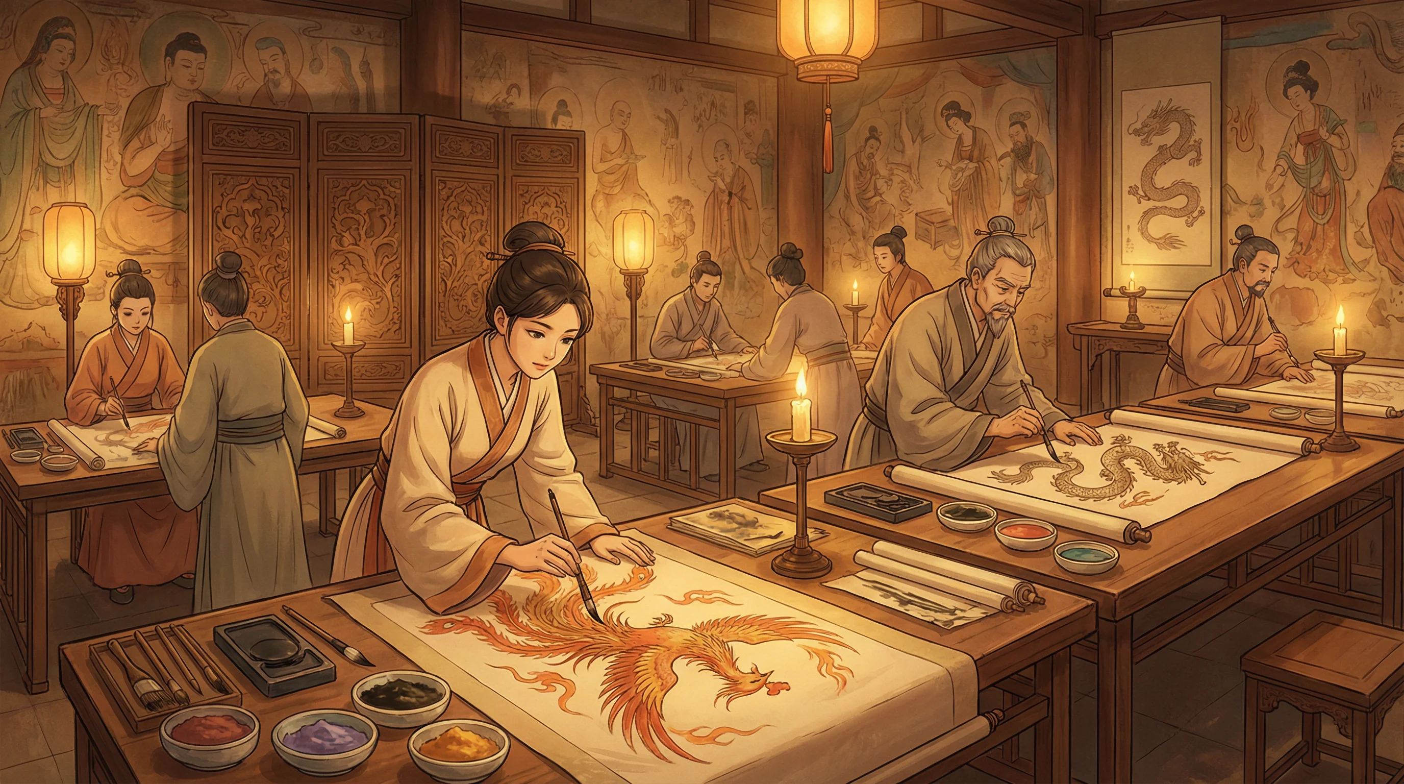画师入驻 - 唐人社原名美国十次 国风动漫画师